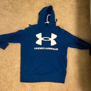 Blue Under Armour Sweatshirt, slightly worn.